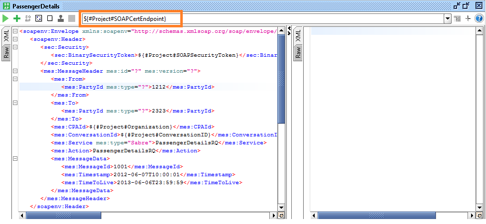 Test Step endpoint